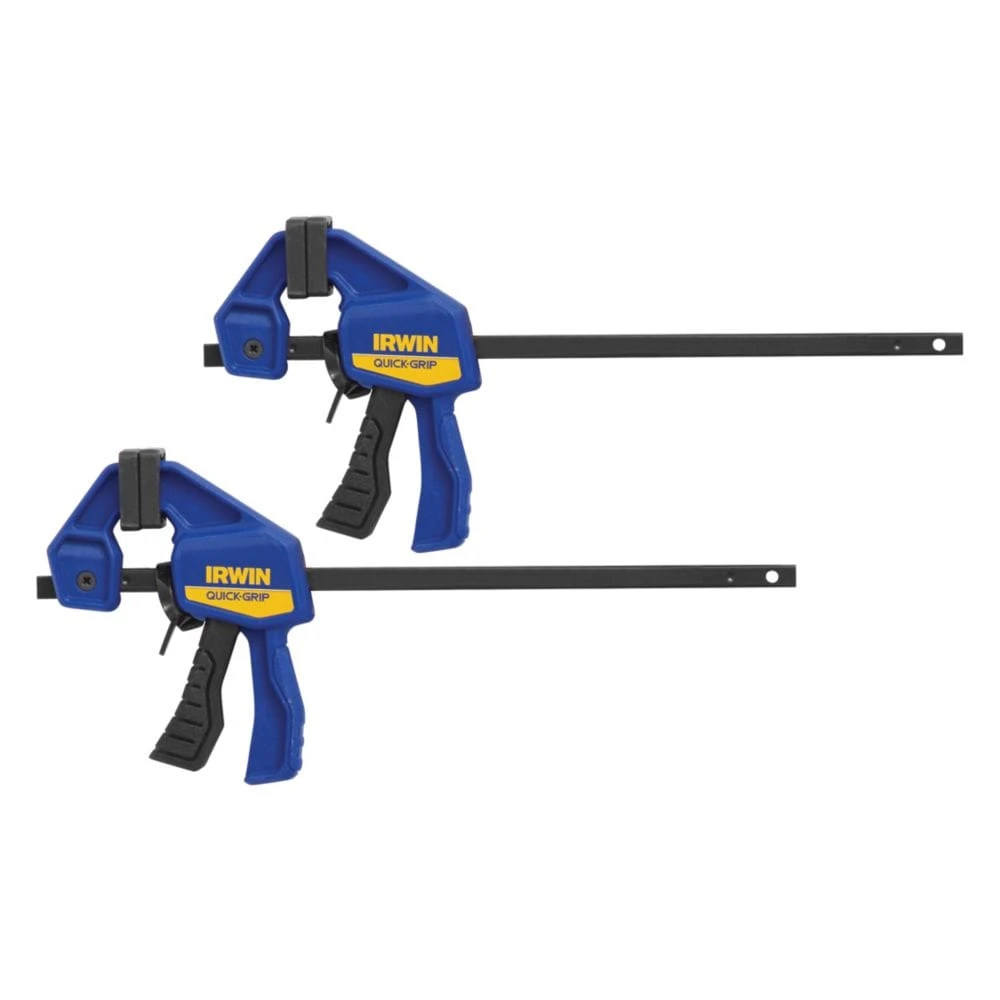IRWIN Clamps QUICK-GRIP 2-Pack 4-1/4-in Micro Handed Bar Clamp 3 IRWIN Clamps QUICK-GRIP 2-Pack 4-1/4-in Micro Handed Bar Clamp