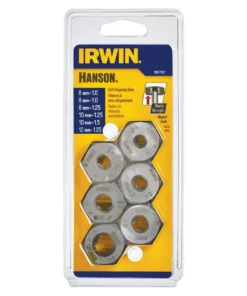 IRWIN Tap & Die Sets 6-Piece Tap and Die Set 7 IRWIN Tap & Die Sets 6-Piece Tap and Die Set -Irwin Fashion Outlet 042526928611 03903055