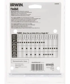 IRWIN Step Drill Bits Unibit 3/8-in 13-Step Drill Bit 5 IRWIN Step Drill Bits Unibit 3/8-in 13-Step Drill Bit -Irwin Fashion Outlet 05480345 scaled