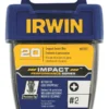 IRWIN Impact Driver Bits 20-Piece 1/4-in x 1-in Phillips Impact Driver Bit -Irwin Fashion Outlet 08170810