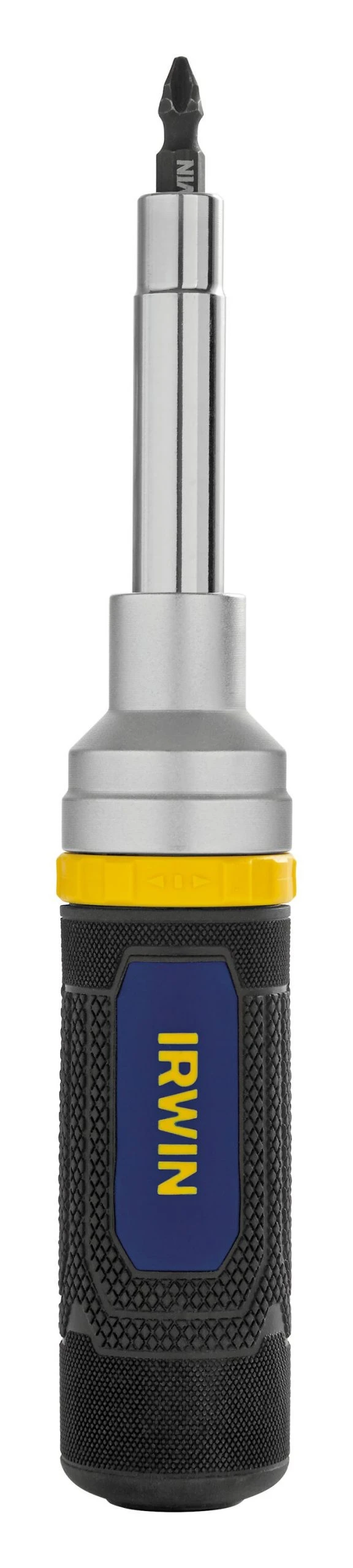 IRWIN Screwdrivers 8-Piece Plastic Handle Magnetic Ratcheting Set Multi-bit Screwdriver Set 4 IRWIN Screwdrivers 8-Piece Plastic Handle Magnetic Ratcheting Set Multi-bit Screwdriver Set - Image 2