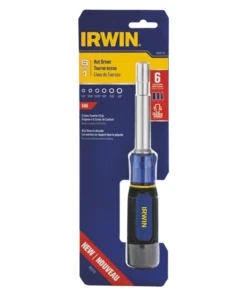 IRWIN Nut Drivers 1/4-in; 5/16-in; 11/32-in; 3/8-in; 7/16-in; 1/2-in 1-7/8-in SAE Hex Nut Driver -Irwin Fashion Outlet 08170920