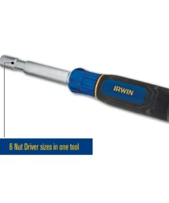IRWIN Nut Drivers 1/4-in; 5/16-in; 11/32-in; 3/8-in; 7/16-in; 1/2-in 1-7/8-in SAE Hex Nut Driver -Irwin Fashion Outlet 08170923