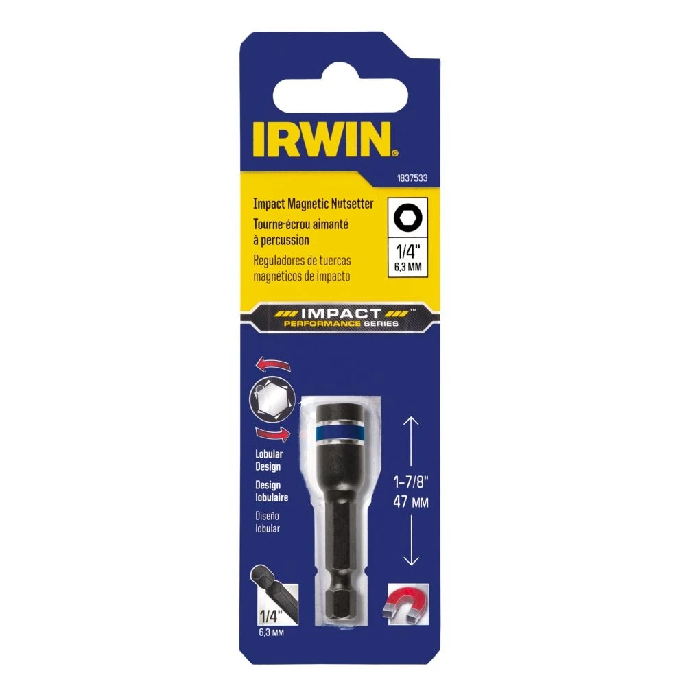 IRWIN Nut Drivers 1-7/8-in SAE Hex Nut Driver 3 IRWIN Nut Drivers 1-7/8-in SAE Hex Nut Driver