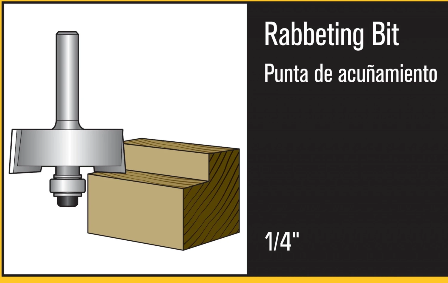IRWIN Router Bit Sets 15-Piece Carbide-Tipped Router Bit Set 9 IRWIN Router Bit Sets 15-Piece Carbide-Tipped Router Bit Set - Image 7