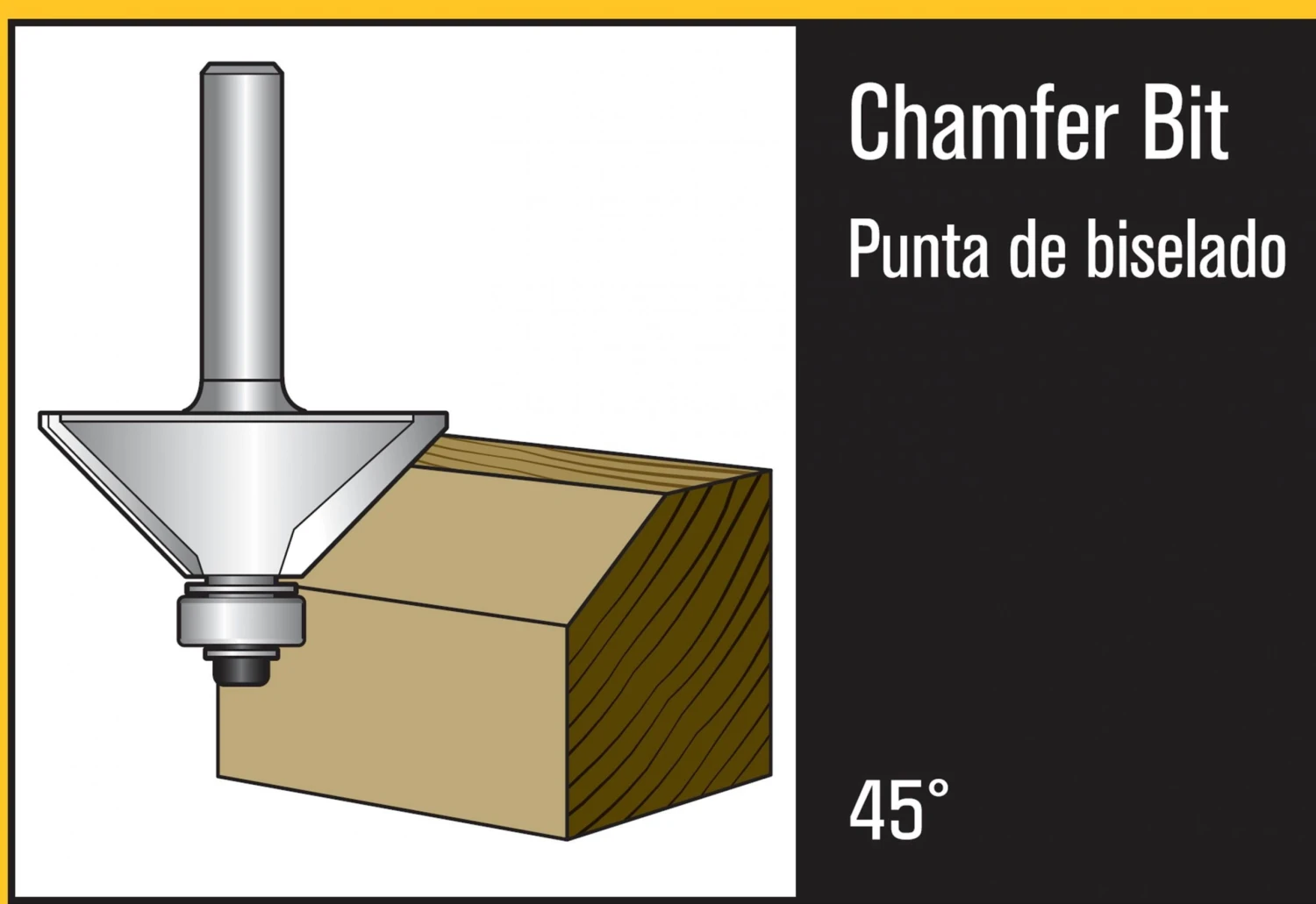 IRWIN Router Bit Sets 15-Piece Carbide-Tipped Router Bit Set 8 IRWIN Router Bit Sets 15-Piece Carbide-Tipped Router Bit Set - Image 6