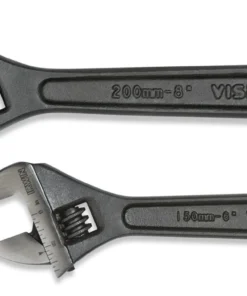 IRWIN Adjustable Wrenches 8-in Black Oxide Adjustable Wrench Set