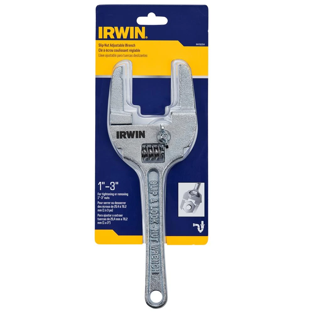 IRWIN Plumbing Wrenches & Specialty Tools 3-in Adjustable Wrench 4 IRWIN Plumbing Wrenches & Specialty Tools 3-in Adjustable Wrench - Image 2