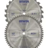 IRWIN Circular Saw Blades Classic 2-Pack 10-in Set Carbide Circular Saw Blade Set -Irwin Fashion Outlet 09995742