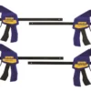IRWIN Clamps QUICK-GRIP 4-Pack 6-in Medium-Duty One Handed Bar Clamp -Irwin Fashion Outlet 10372140
