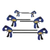 IRWIN Clamps QUICK-GRIP 6-Pack Assorted Light-Duty One Handed Bar Clamp 1 IRWIN Clamps QUICK-GRIP 6-Pack Assorted Light-Duty One Handed Bar Clamp -Irwin Fashion Outlet 10483929