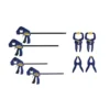 IRWIN Clamps QUICK-GRIP 8-Pack Assorted Assorted Clamp Set Clamp