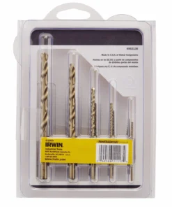 IRWIN Screw Extractors & Sets Spiral Ext and Drill Bit 10 piece Set -Irwin Fashion Outlet 16655031