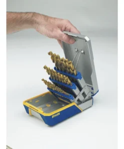 IRWIN Twist Drill Bits 29-Piece Assorted x Set Titanium Twist Drill Bit Set -Irwin Fashion Outlet 18258746