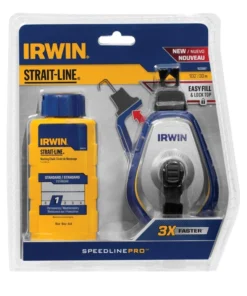 IRWIN Chalk Reels STRAIT-LINE SPEEDLINE PRO 100-ft Chalk Reel 9 IRWIN Chalk Reels STRAIT-LINE SPEEDLINE PRO 100-ft Chalk Reel -Irwin Fashion Outlet 18258769