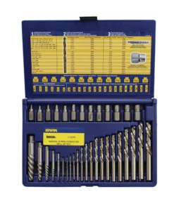 IRWIN Screw Extractors & Sets Extractor and DRL Bit 35PC Set -Irwin Fashion Outlet 18259734