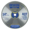 IRWIN Circular Saw Blades 14-in 80-Tooth Segmented Carbide Circular Saw Blade -Irwin Fashion Outlet 18259748
