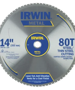 IRWIN Circular Saw Blades 14-in 80-Tooth Segmented Carbide Circular Saw Blade