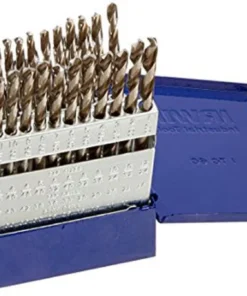 IRWIN Twist Drill Bits 60-Piece Assorted x Set High-speed Steel Twist Drill Bit Set