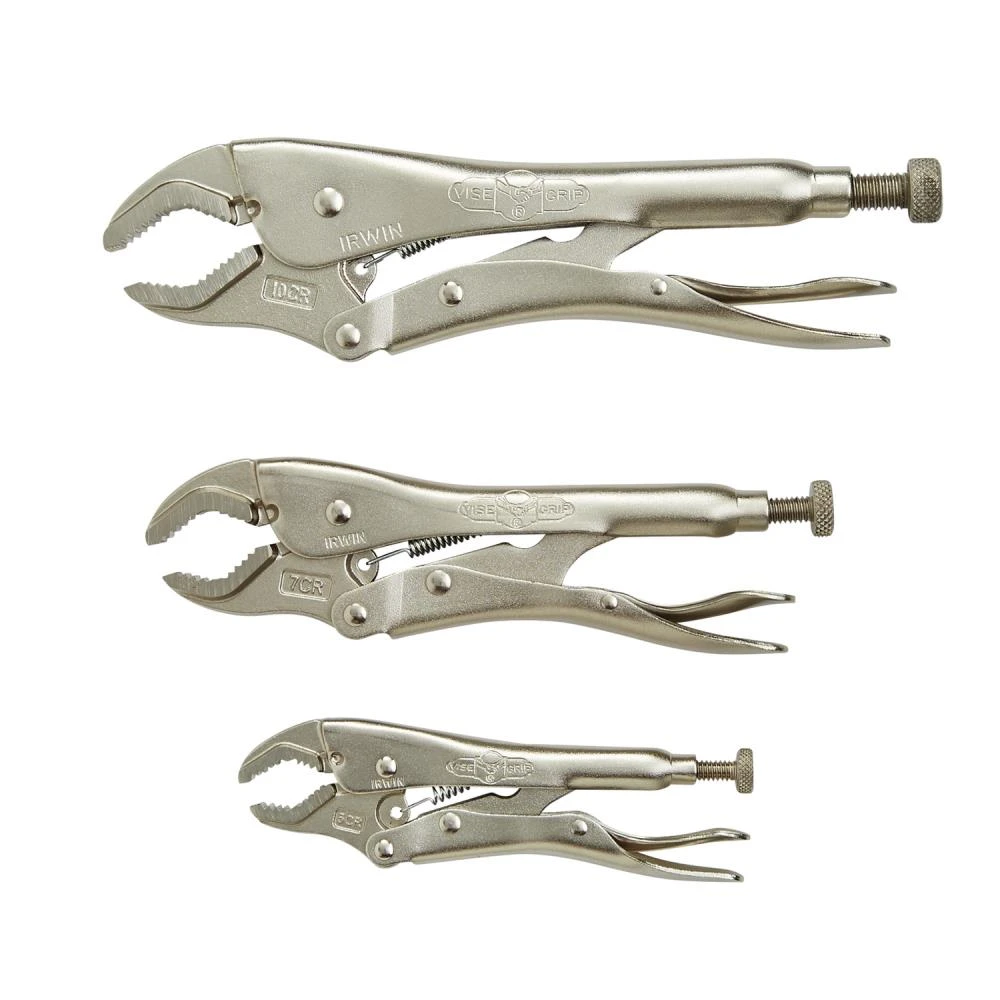 IRWIN Plier Sets VISE-GRIP Original 3-Pack Locking Plier Set 4 IRWIN Plier Sets VISE-GRIP Original 3-Pack Locking Plier Set - Image 2