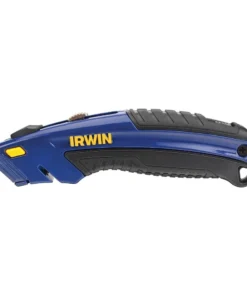 IRWIN Utility Knives 3/4-in 3-Blade Retractable Utility Knife with On Tool Blade Storage