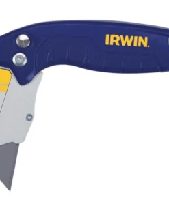 IRWIN Utility Knives Pro flip 1-Blade Folding Utility Knife with On Tool Blade Storage 18 IRWIN Utility Knives Pro flip 1-Blade Folding Utility Knife with On Tool Blade Storage -Irwin Fashion Outlet 42360723