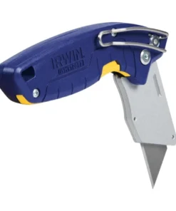 IRWIN Utility Knives Pro flip 1-Blade Folding Utility Knife with On Tool Blade Storage 19 IRWIN Utility Knives Pro flip 1-Blade Folding Utility Knife with On Tool Blade Storage -Irwin Fashion Outlet 42360725