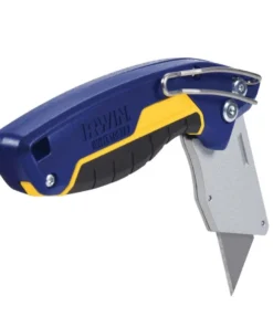 IRWIN Utility Knives Pro flip 3-Blade Folding Utility Knife with On Tool Blade Storage -Irwin Fashion Outlet 42467560