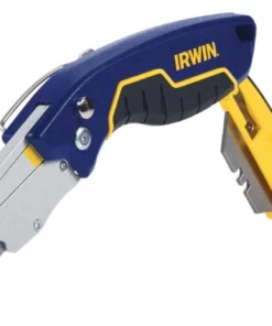 IRWIN Utility Knives Pro flip 3-Blade Folding Utility Knife with On Tool Blade Storage -Irwin Fashion Outlet 42467562