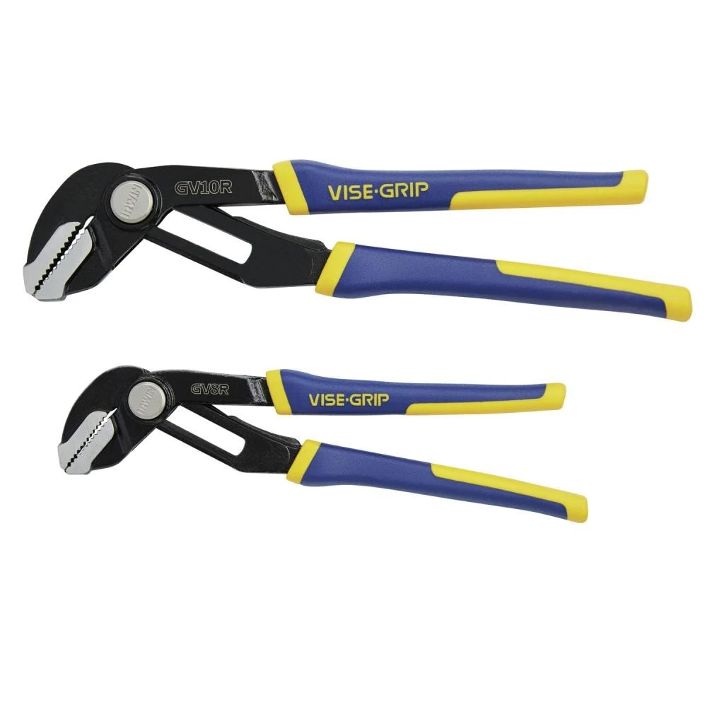 IRWIN Plier Sets VISE-GRIP GrooveLock 2-Pack Tongue & Groove Plier Set 3 IRWIN Plier Sets VISE-GRIP GrooveLock 2-Pack Tongue & Groove Plier Set