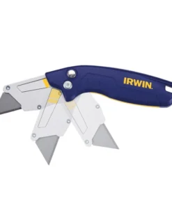 IRWIN Utility Knives Pro flip 1-Blade Folding Utility Knife with On Tool Blade Storage 22 IRWIN Utility Knives Pro flip 1-Blade Folding Utility Knife with On Tool Blade Storage -Irwin Fashion Outlet 43492217