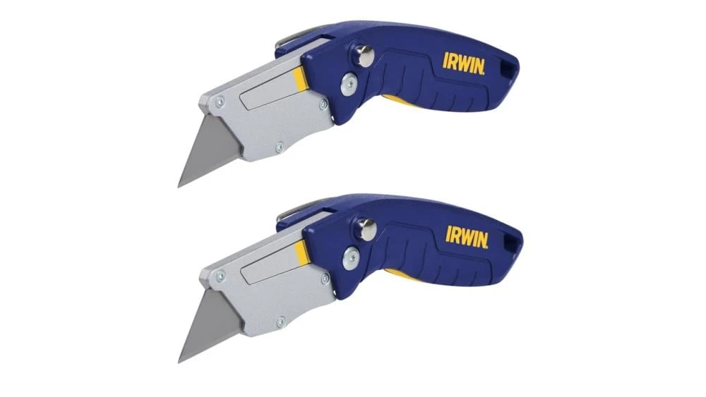 IRWIN Utility Knives ProFlip 3/4-in 2-Blade Folding Utility Knife with On Tool Blade Storage 3 IRWIN Utility Knives ProFlip 3/4-in 2-Blade Folding Utility Knife with On Tool Blade Storage